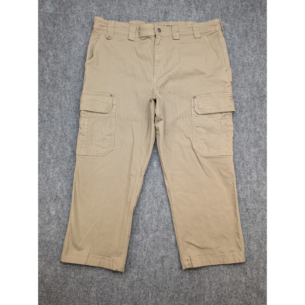Duluth Trading Flex Fire Hose Relaxed‎ Fit Cargo Work Pants Mens 42x27 Durable